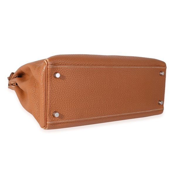 Hermès Gold Togo Retourne Kelly 35 PHW - Picture 6 of 8